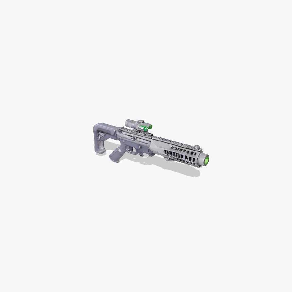 Tactical Black Rifle model pack